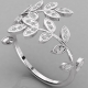 spiral leaf ring