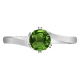 Emerald engagement ring