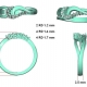 white gold 14K