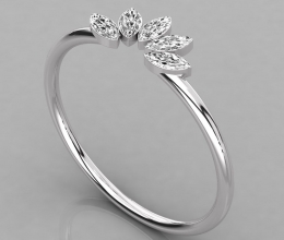 Pear ring