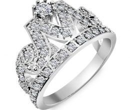 pave diamond ring