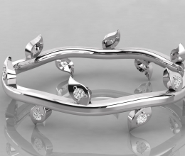 white gold 18k