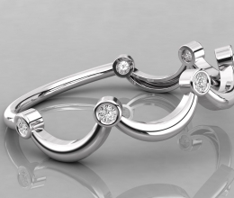 white gold 18k