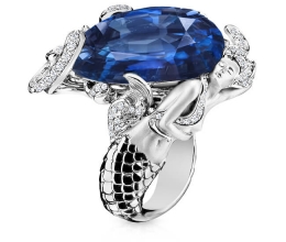 Large gemstone ring