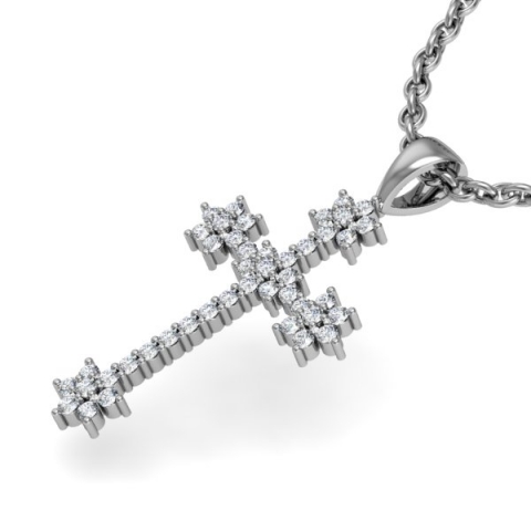 gourges cross pendant