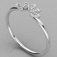 water drop diamond ring Pear ring