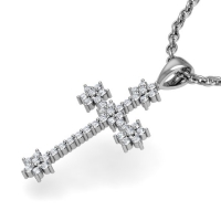 gourges cross pendant